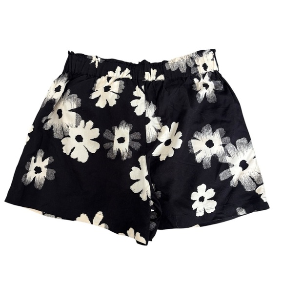 Madewell Drapey Pull-On Shorts in Ikat Floral High Rise Casual Beachy Summer XS - Picture 11 of 11